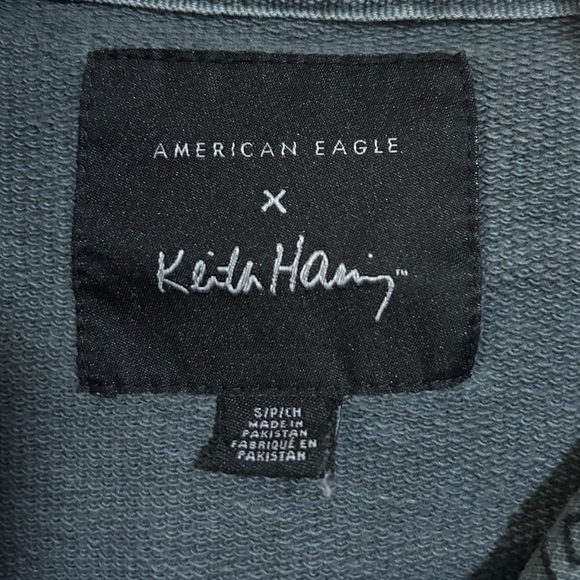 Keith Haring All Over Print Hoodie - Picture 3 of 5